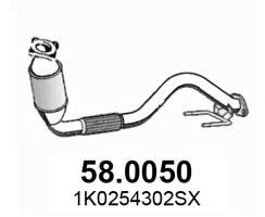 Katalizator ASSO 1K0254302SX
