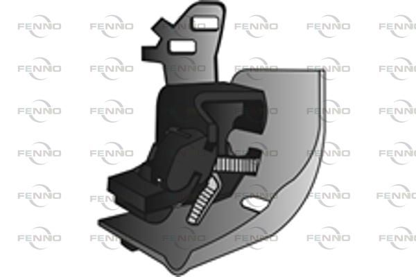 Pasek gumowy, system wydechowy FENNO X50136