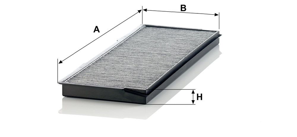 Levně Filtr, vzduch v interiéru MANN-FILTER CUK 37 001