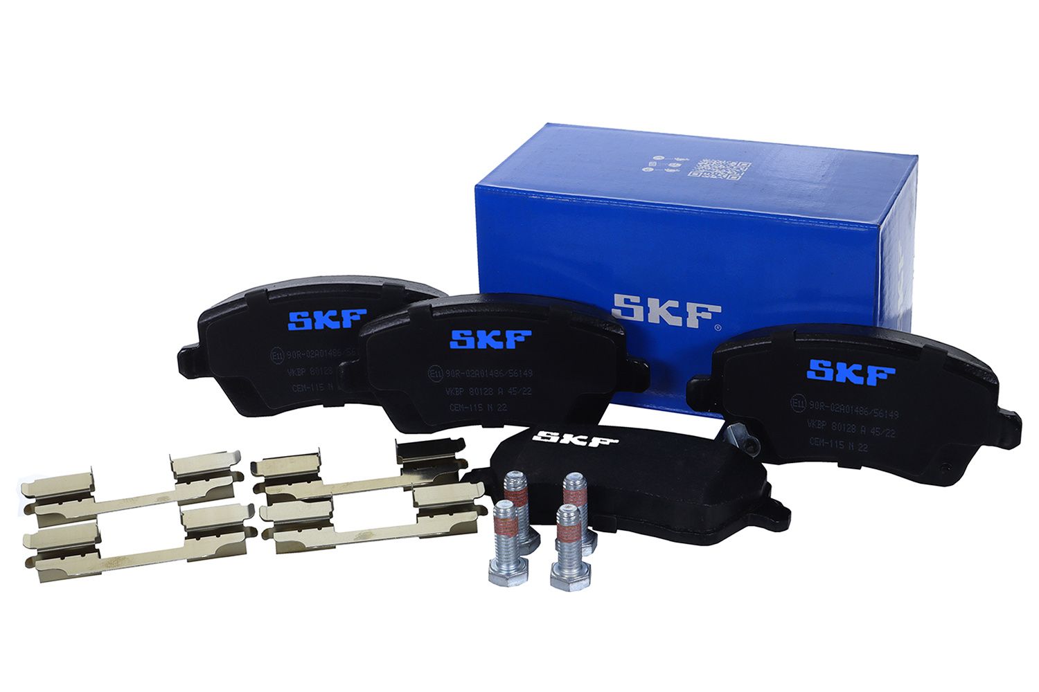 Sada brzdových platničiek kotúčovej brzdy SKF VKBP 80128 A