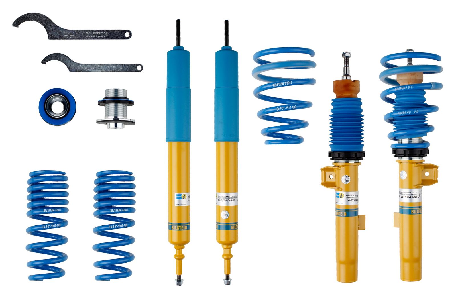 Zestaw zawieszenia, sprężyny śrubowe / amortyzatory BILSTEIN 47-269064