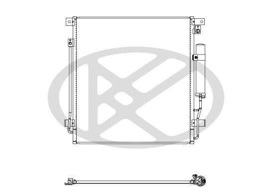 Condensator, climatizare KOYORAD CD031058
