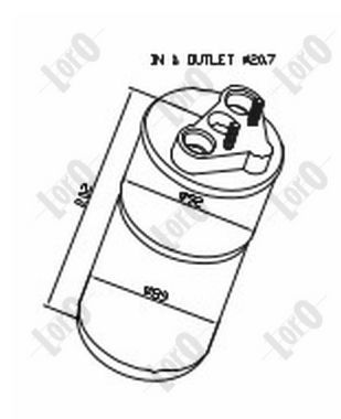 Osuszacz, klimatyzacja ABAKUS 042-021-0008