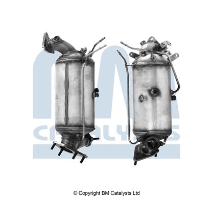 Filtr sadzy / filtr cząstek stałych, układ wydechowy BM CATALYSTS 18180RSXG12