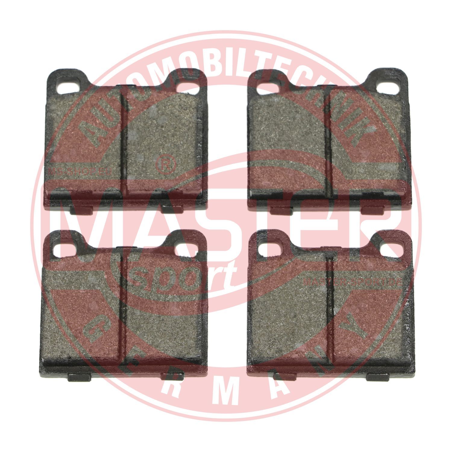 Zestaw klocków hamulcowych, hamulce tarczowe MASTER-SPORT GERMANY 13046040362N-SET-MS