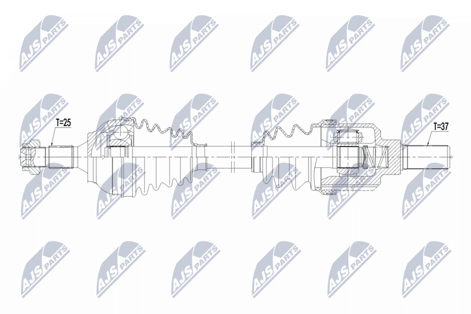 Wał napędowy NTY NPW-CT-151