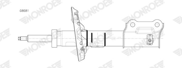 Amortyzator MONROE G8681