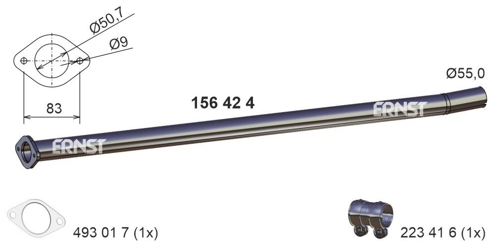 Racord evacuare ERNST 156424