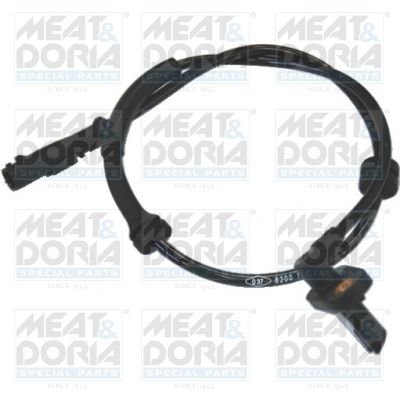 Czujnik, prędkość obrotowa koła MEAT & DORIA 90035