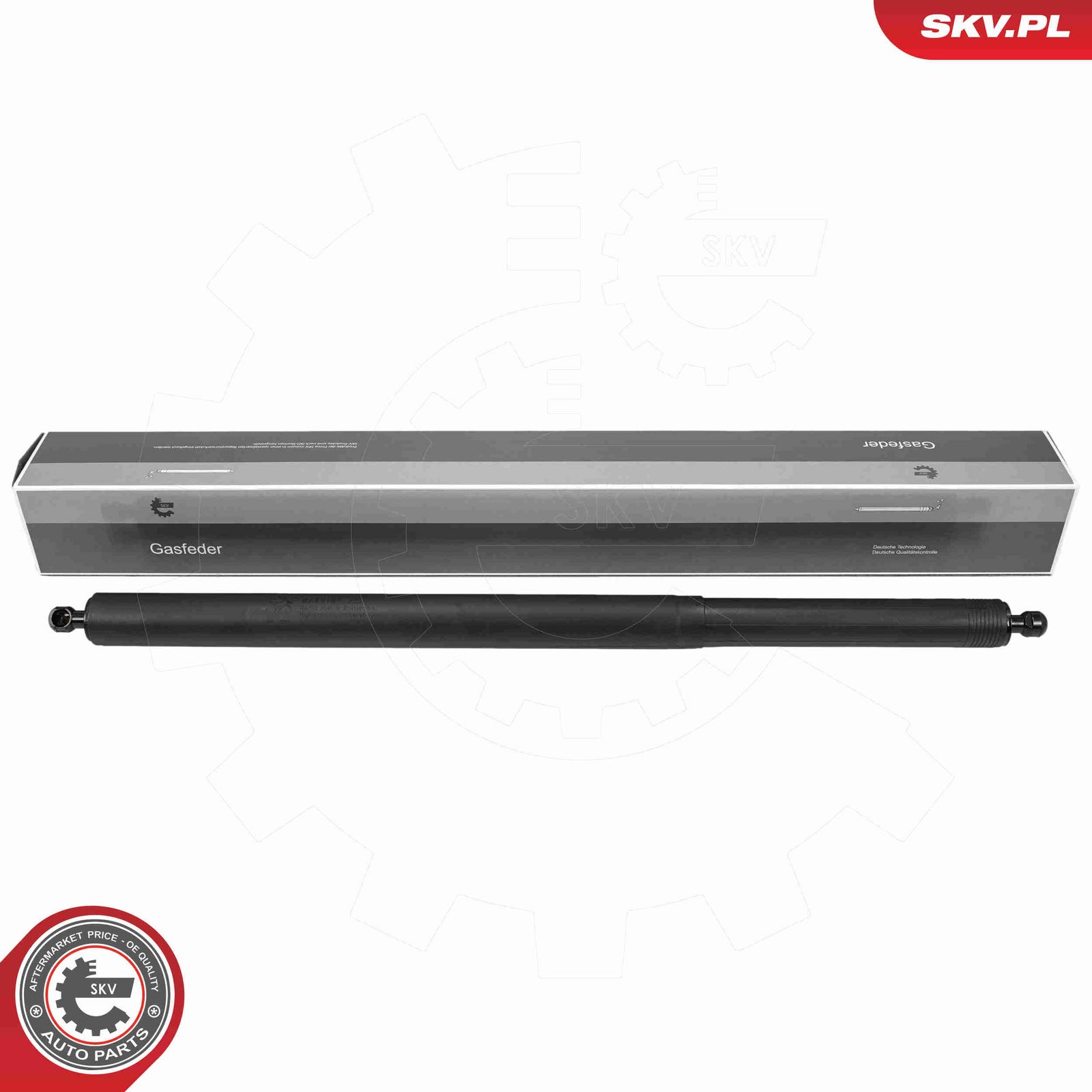 Газовая пружина, крышка багажник