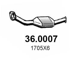 Katalizator ASSO 36.0007