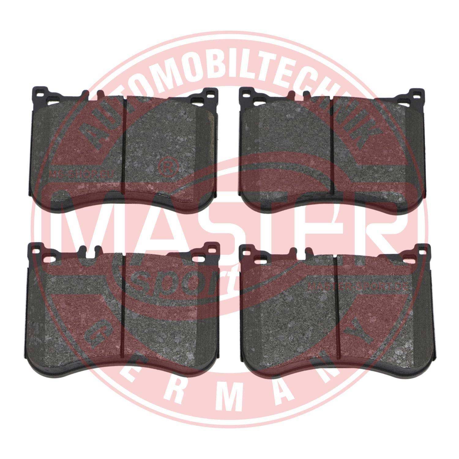 Zestaw klocków hamulcowych, hamulce tarczowe MASTER-SPORT GERMANY 13046048702N-SET-MS