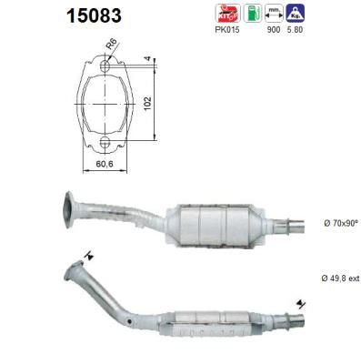Katalizator AS 15083
