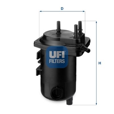 Filtr paliwa UFI 24.013.00