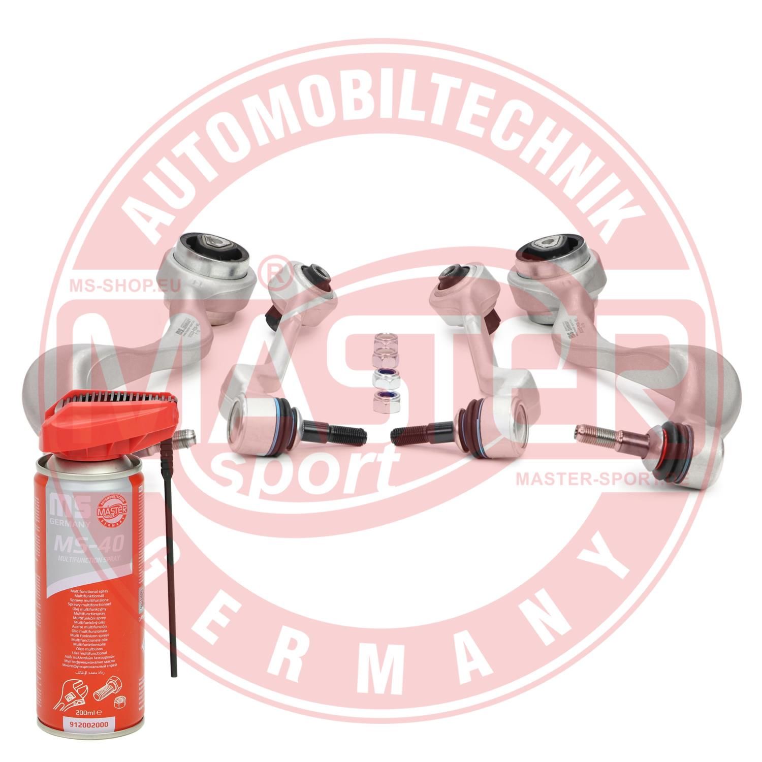 E-shop Sada ramien nápravy zavesenia kolies MASTER-SPORT GERMANY 36856/4-KIT-MSP