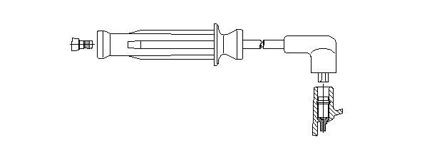 Przewód zapłonowy BREMI 466/38