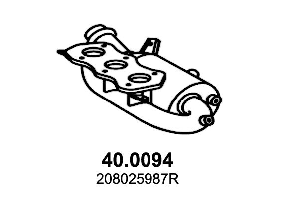 Catalizator ASSO 40.0094