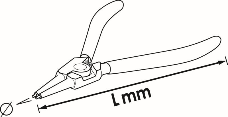 Pince à circlips