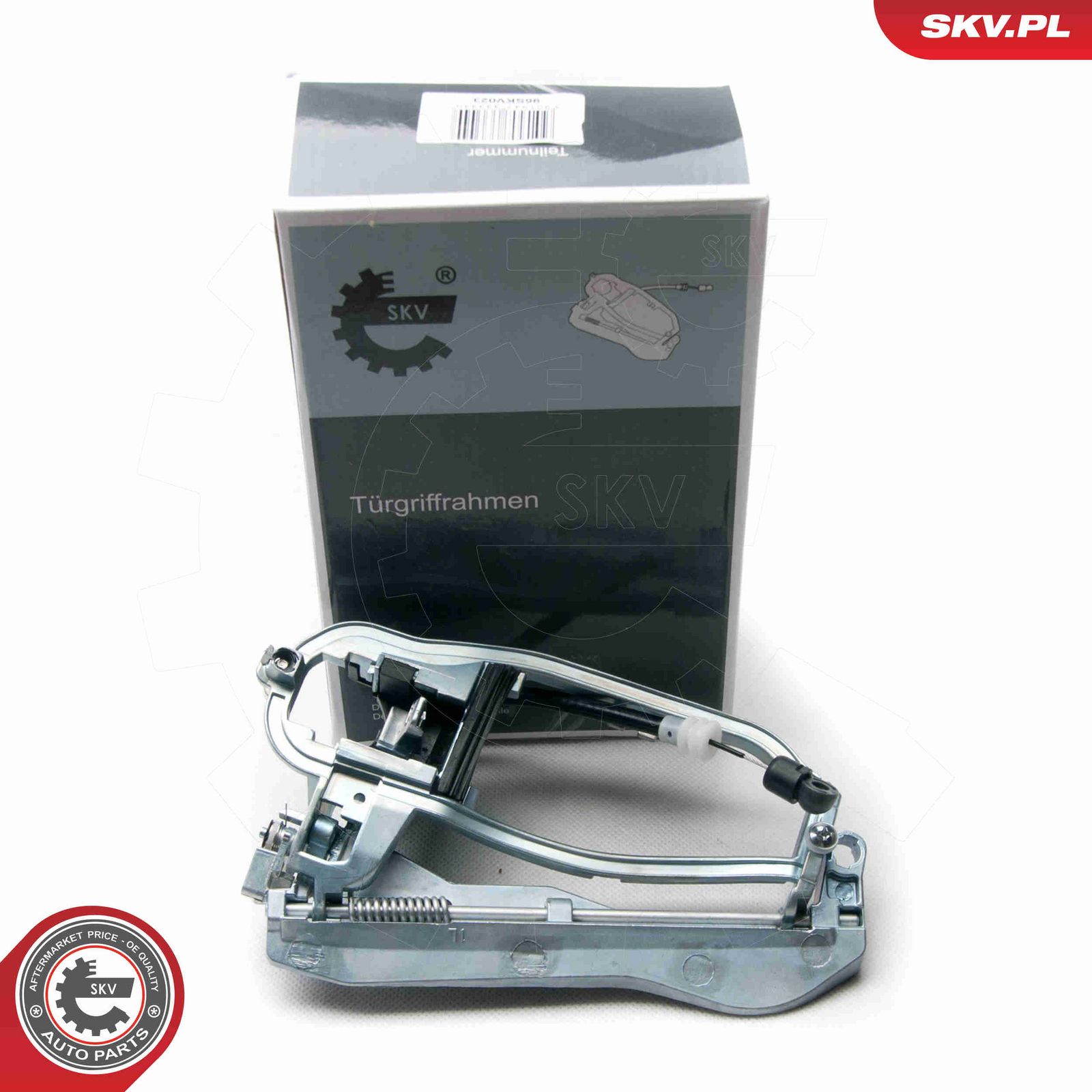 Rāmis, ārējais durvju rokturis