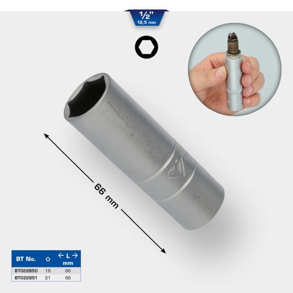 E-shop Sada nástrčkových kľúčov na zapaľovacie sviečky KS TOOLS BT022850