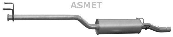 Tłumik środkowy ASMET 02.061