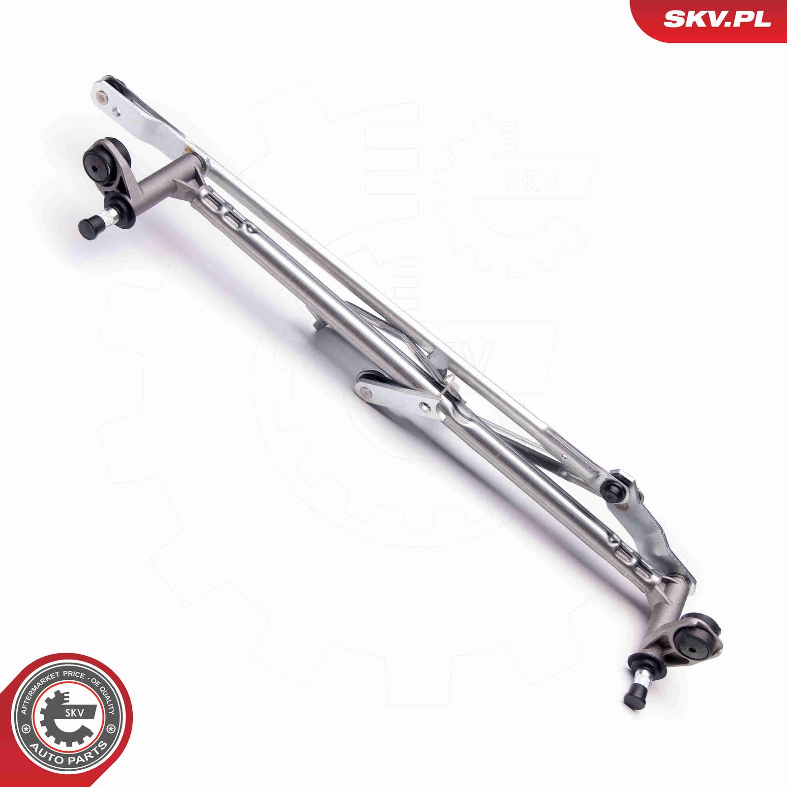 Система тяг и рычагов привода стеклоочистителя