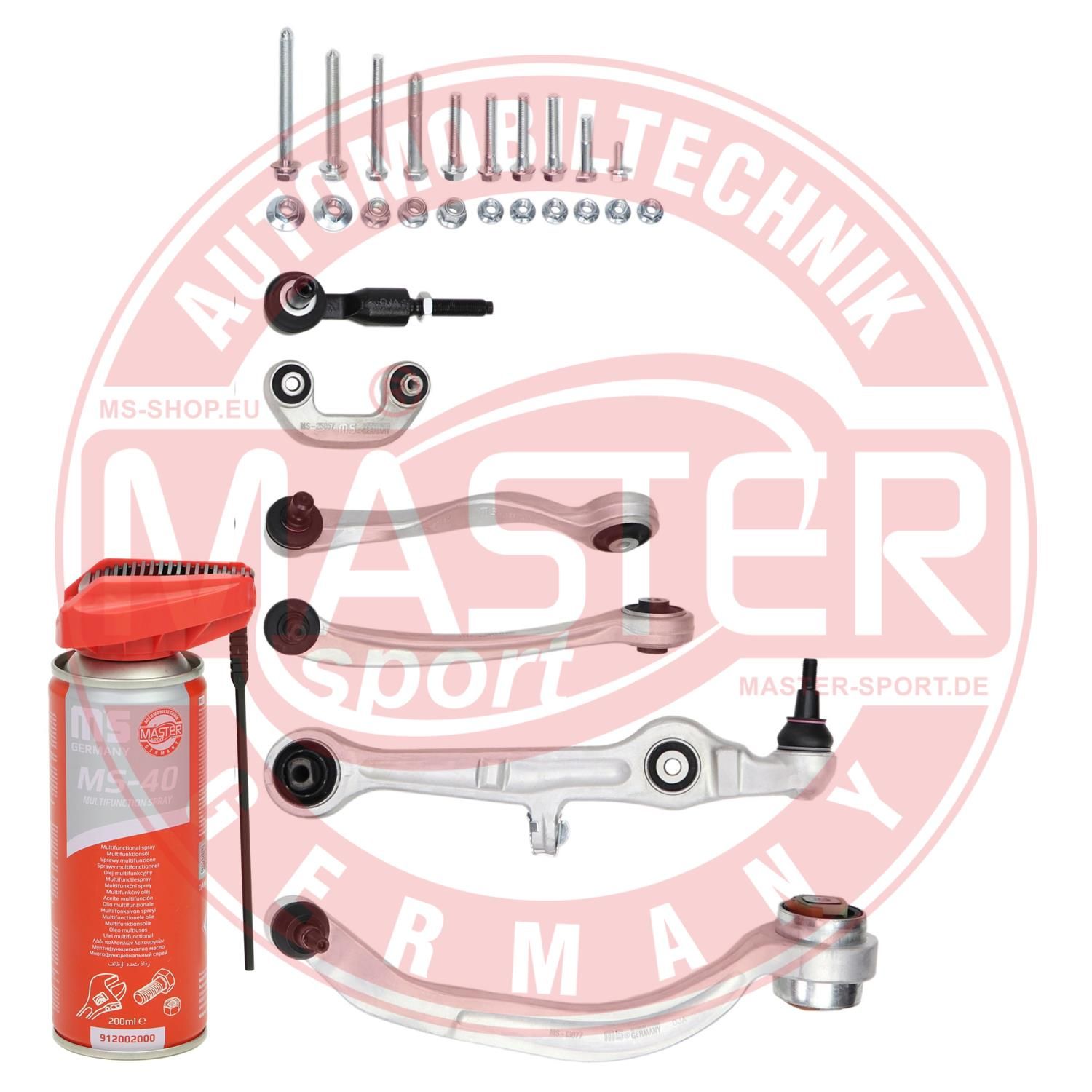 E-shop Sada ramien nápravy zavesenia kolies MASTER-SPORT GERMANY 36791R-SET-MSP