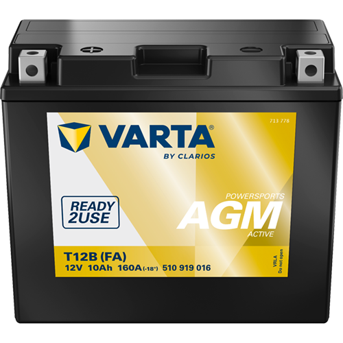 Baterie de pornire VARTA POWERSPORTS AGM ACTIVE 510919016K542