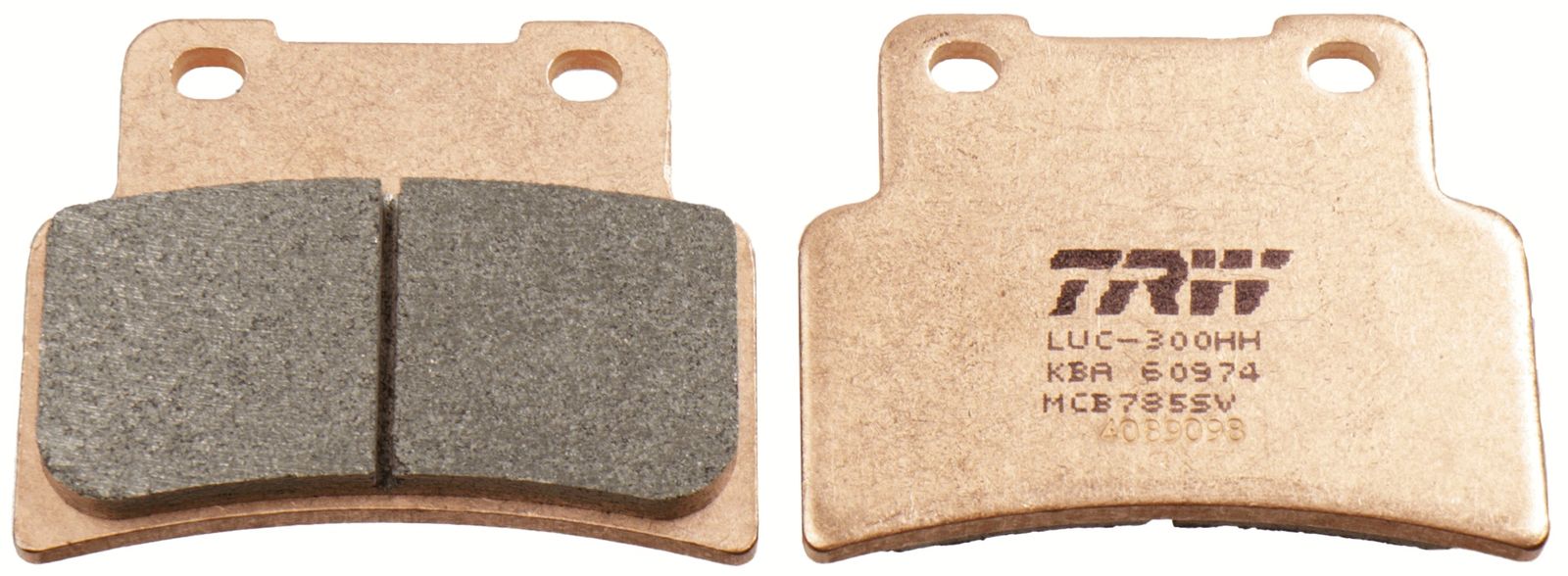 set placute frana,frana disc TRW MCB785SV