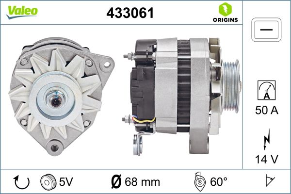 Alternator VALEO 433061