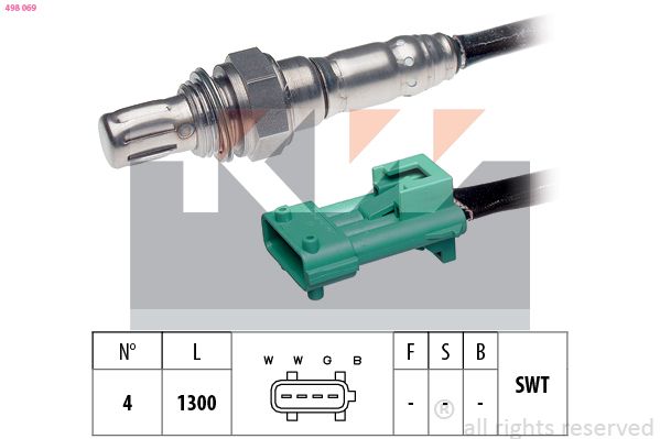 Sonda lambda KW 498 069