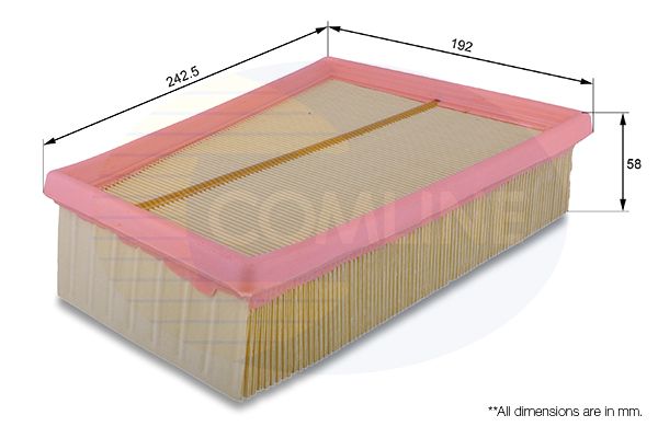 Filtr powietrza COMLINE EAF599