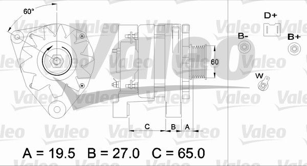 Alternator VALEO 436335