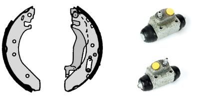 Zestaw szczęk hamulcowych BREMBO H 52 010