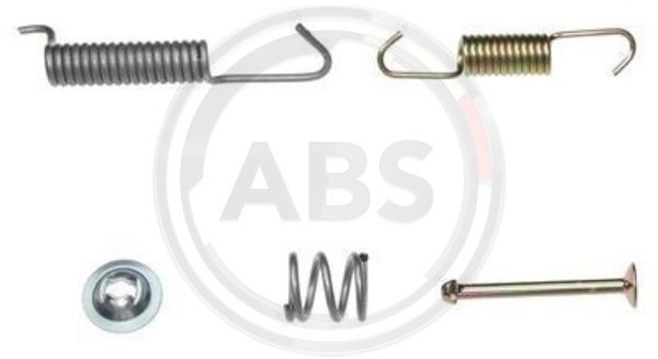 Zestaw akcesoriów, szczęki hamulcowe hamulca postojowego A.B.S. 0821Q