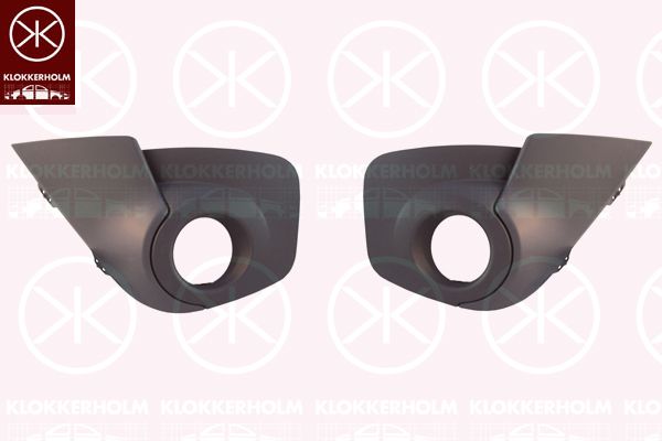 Kratka wentylacyjna, zderzak KLOKKERHOLM 6006912