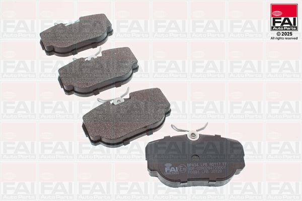 Zestaw klocków hamulcowych, hamulce tarczowe FAI AUTOPARTS BP434