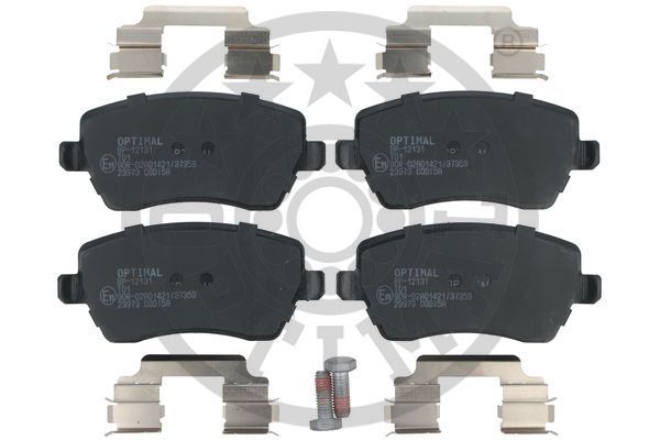 Zestaw klocków hamulcowych, hamulce tarczowe OPTIMAL BP-12131