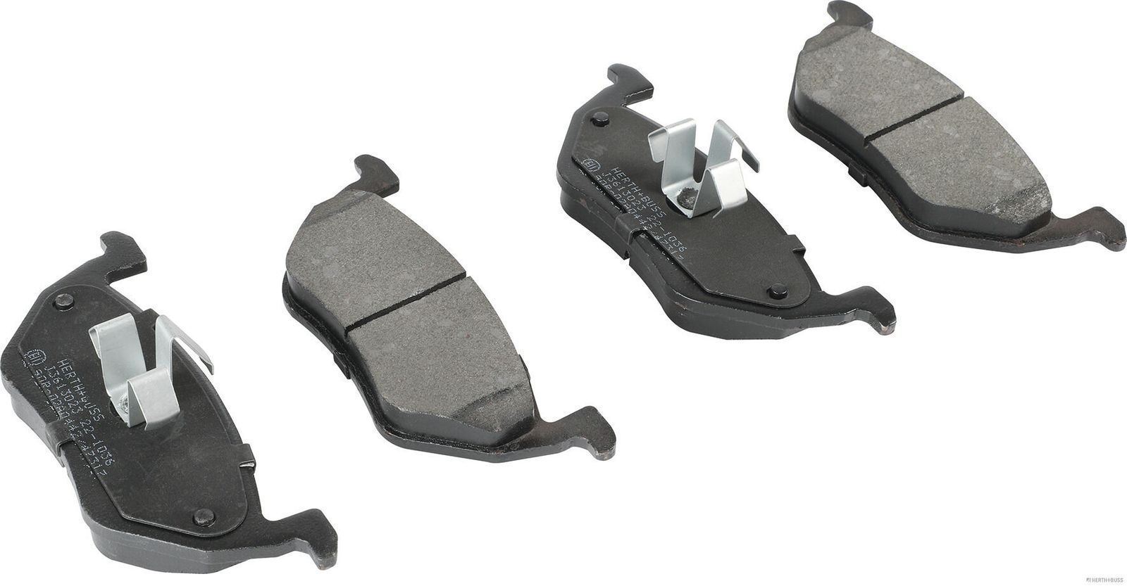 set placute frana,frana disc HERTH+BUSS JAKOPARTS J3613023