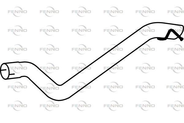 Rura wydechowa FENNO P3737