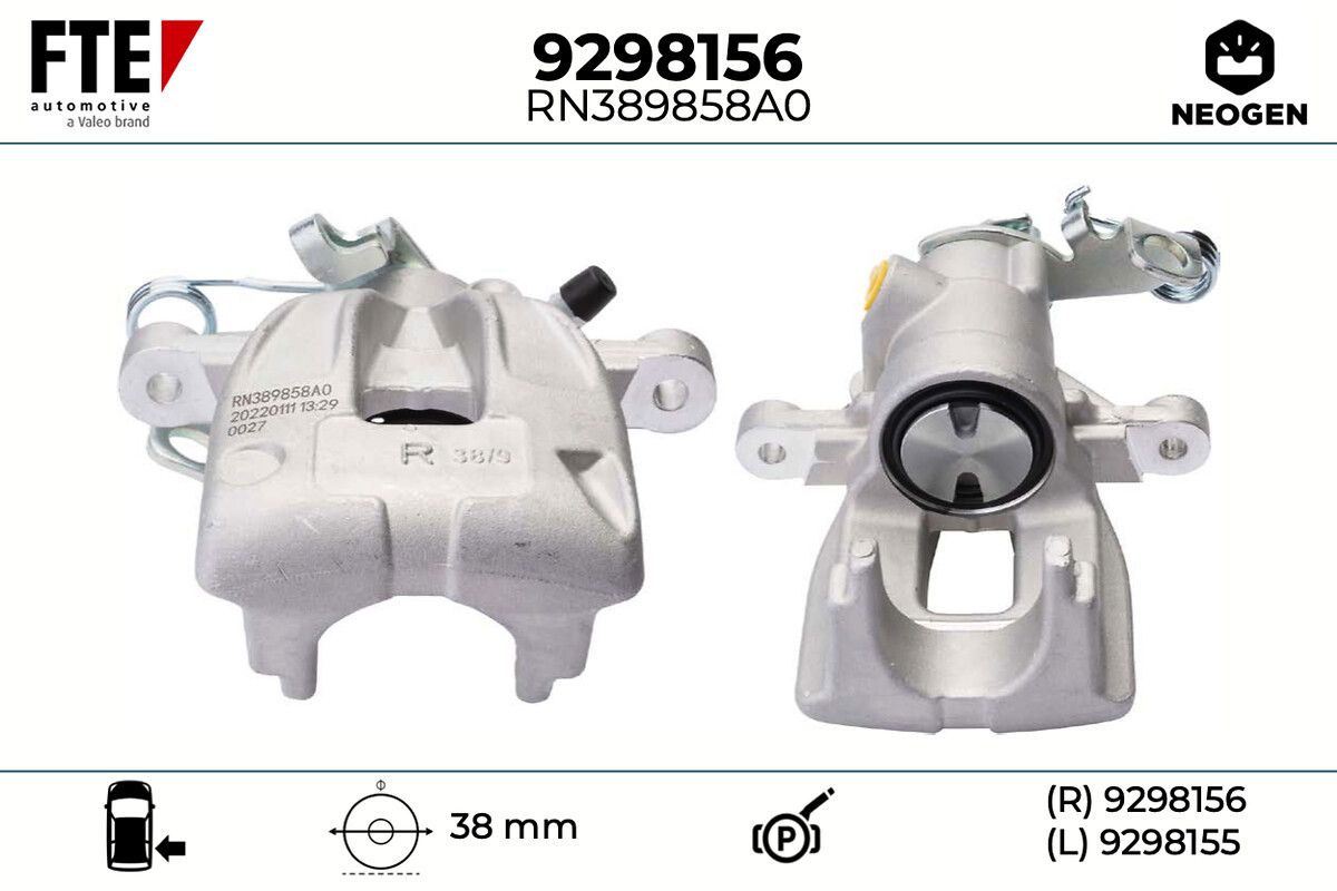 Etrier frana FTE NEOGEN 9298156