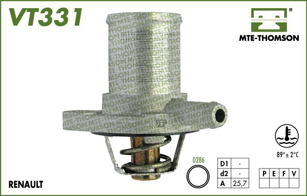 Termostat, środek chłodzący MTE-THOMSON VT331.89