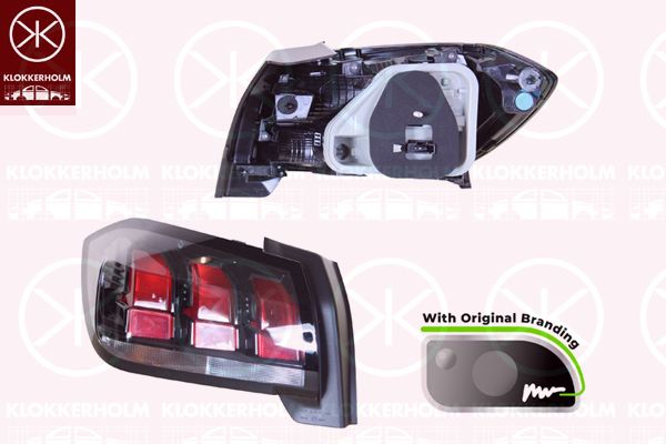 Lampa tylna zespolona KLOKKERHOLM 55110702A1