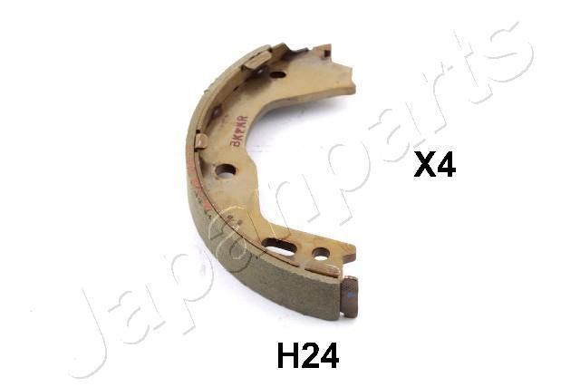 Zestaw szczęk hamulcowych, hamulec postojowy JAPANPARTS GF-H24AF