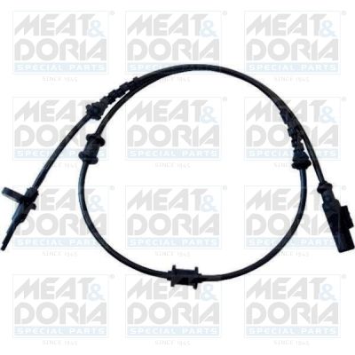 Czujnik, prędkość obrotowa koła MEAT & DORIA 90271