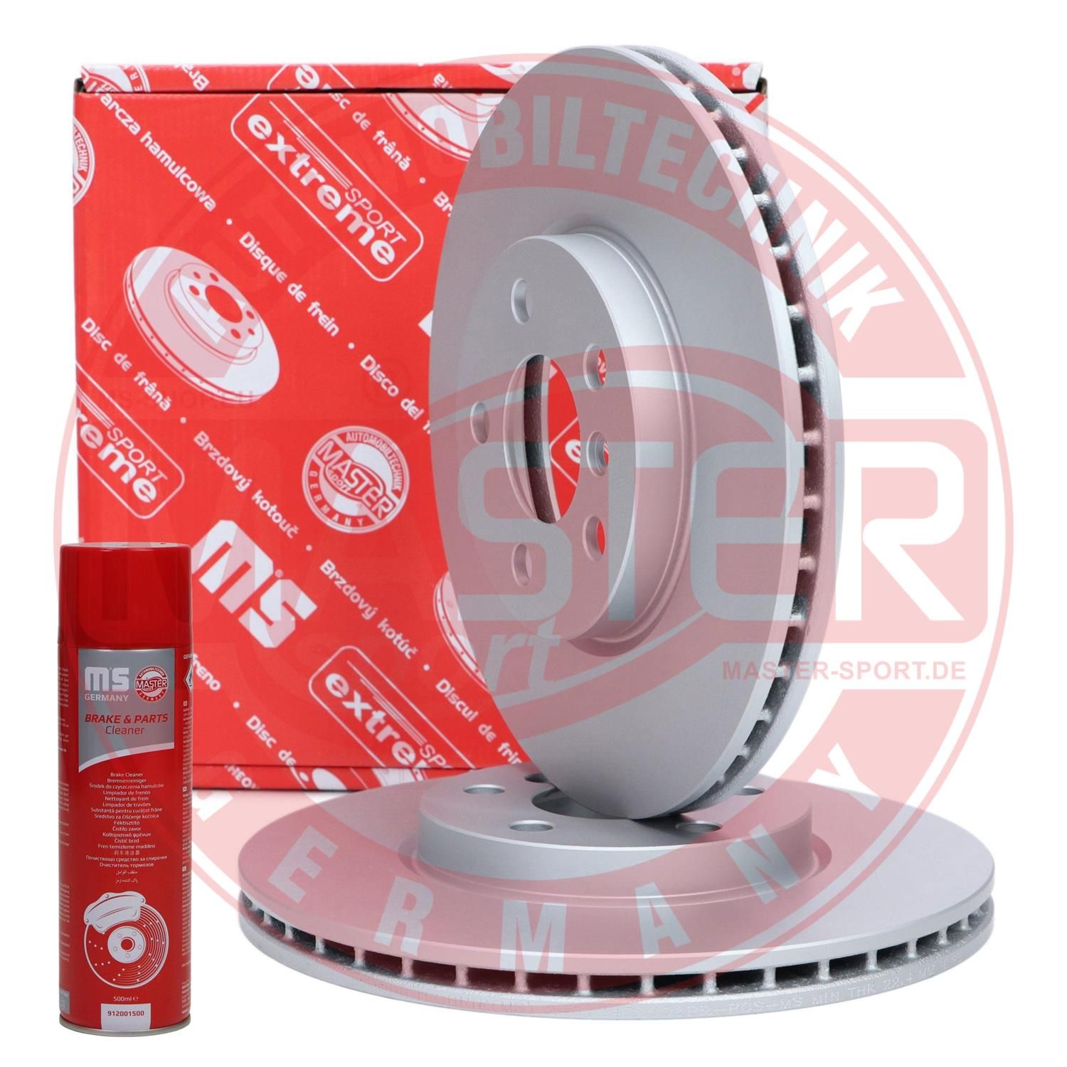 Tarcza hamulcowa MASTER-SPORT GERMANY 24012402601PR-SET-MSP