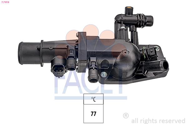 termostat,lichid racire FACET Made in Italy - OE Equivalent 7.7919