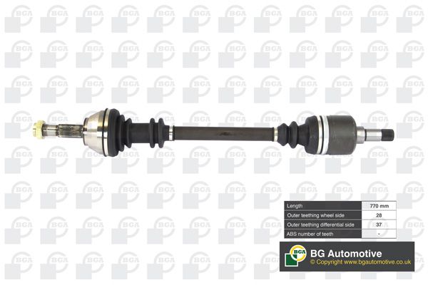 Wał napędowy BGA DS6710L