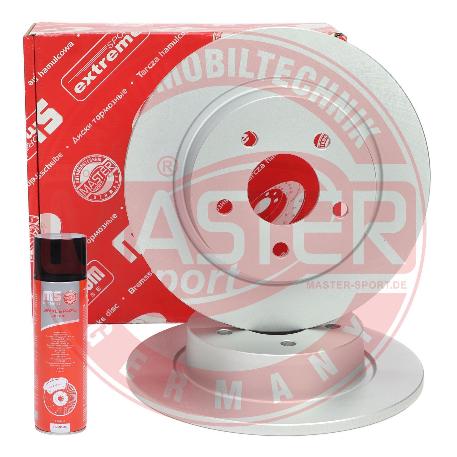 Tarcza hamulcowa MASTER-SPORT GERMANY 24011101721PR-SET-MSP