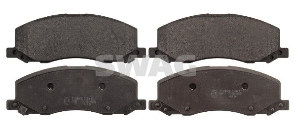 Sada brzdových destiček, kotoučová brzda SWAG 40 11 6149